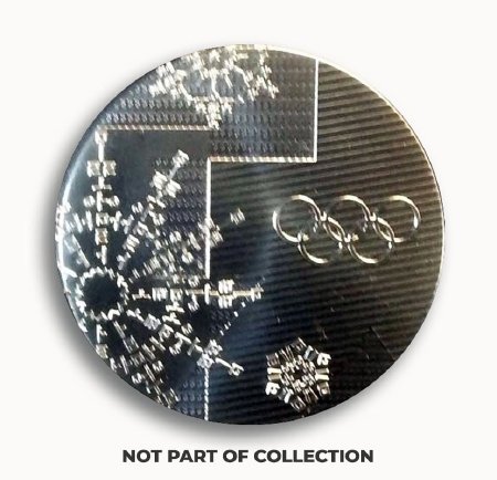 Back of PyeongChang 2018 participation medal